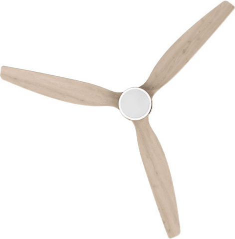 Cecotec EnergySilence Aero 5300 Ανεμιστήρας Οροφής 132cm με Φως Μπεζ / Λευκός