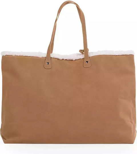 Childhome Shoulder/Hand Diaper Bag Brown 55x18x40cm.