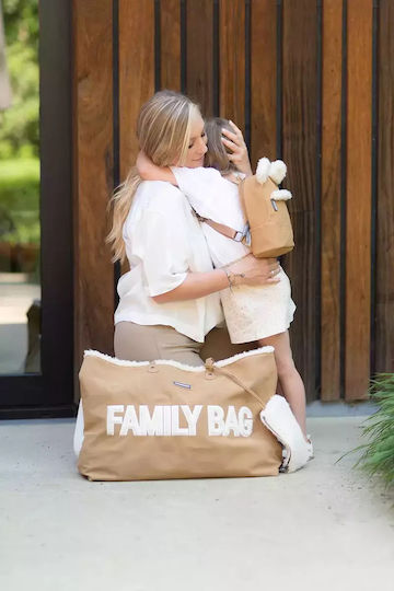 Childhome Shoulder/Hand Diaper Bag Brown 55x18x40cm.