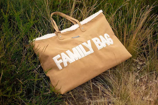 Childhome Shoulder/Hand Diaper Bag Brown 55x18x40cm.