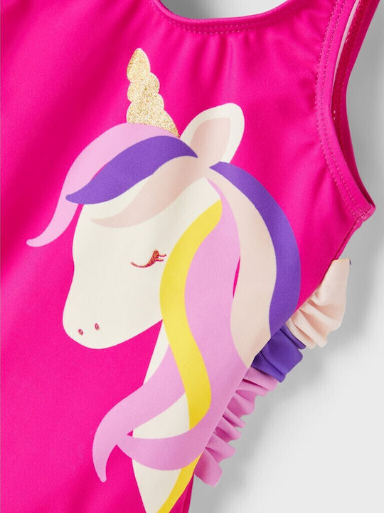 Name It Kids Swimwear One-Piece Fuchsia
