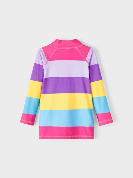 Name It Kids Swimwear Sunscreen (UV) Long Sleeve Shirt Multicolour