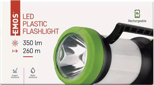 Emos Led Lantern Rechargeable for Camping with Flashlight & Powerbank 350lm