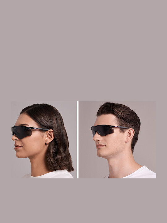 Oakley M2 Frame XL Men's Sunglasses with Black Plastic Frame and Black Lens OO9343-01