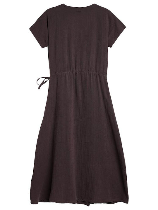 Outhorn Summer Mini Dress Wrap Purple