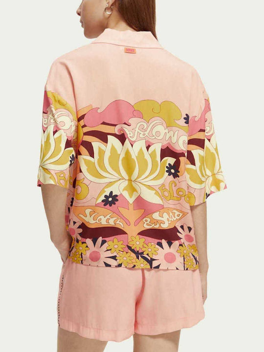 Scotch & Soda Γυναικείο Πουκάμισο Pink
