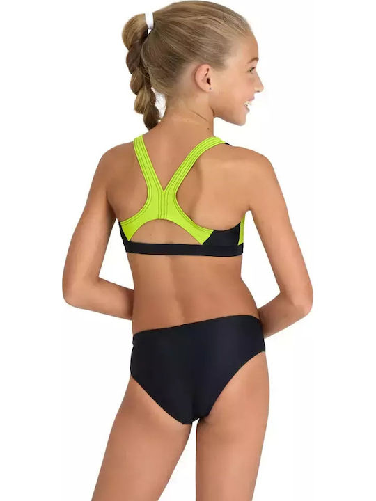 Arena Kinder Badeanzug Bikini Schwarz