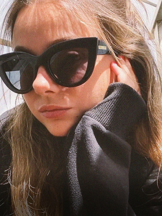 Meller Karoo Women's Sunglasses with Plastic Frame All Black KA-TUTCAR