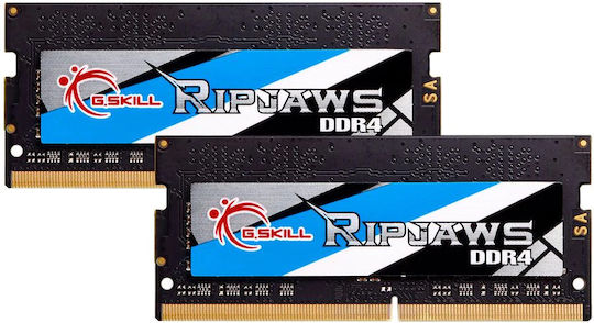 G.Skill Ripjaws DDR4 32GB RAM με 2x16GB Modules και Ταχύτητα 3200 για Laptop