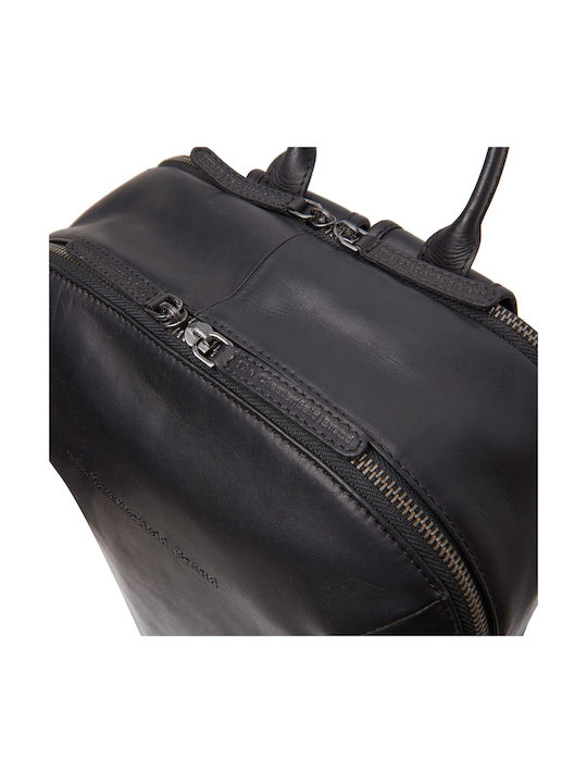 The Chesterfield Brand Men's Leather Backpack Black