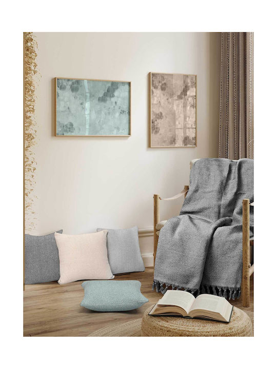 Madi Sofa Cushion Vorm 100% Cotton Anthracite 45x45cm