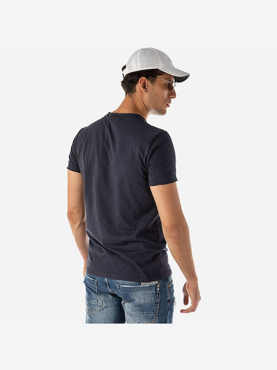 Brokers Jeans Bluse Marineblau