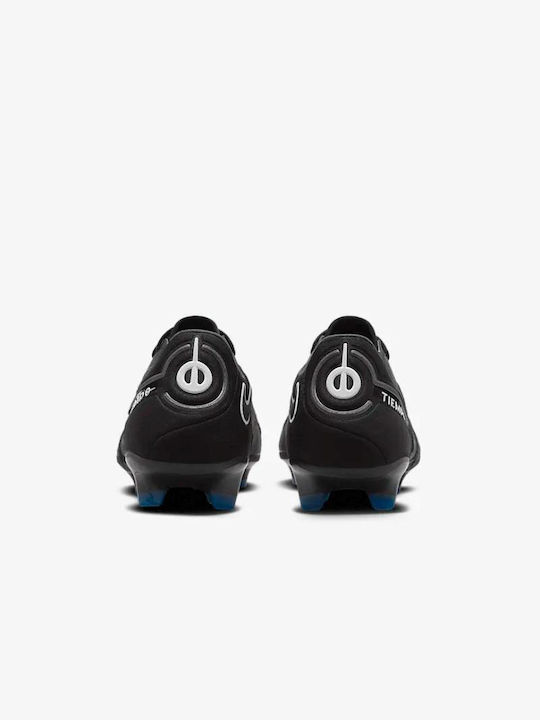 Nike Low Football Shoes FG with Cleats Black / Summit White / Light Photo Blue / Dark Smoke Grey