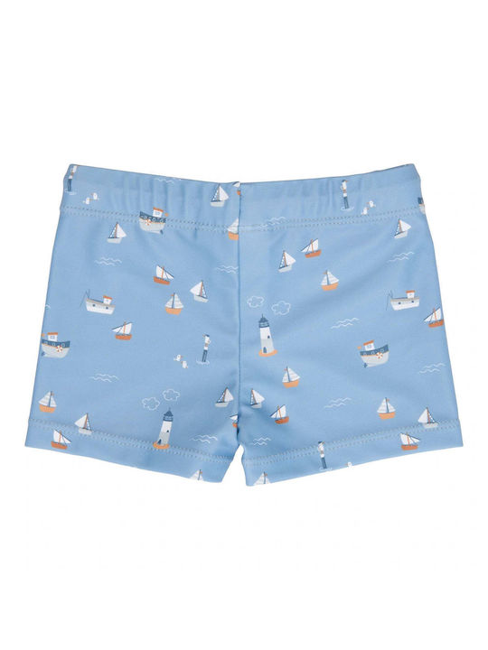 Little Dutch Kinder Badeanzug Badeshorts Hellblau