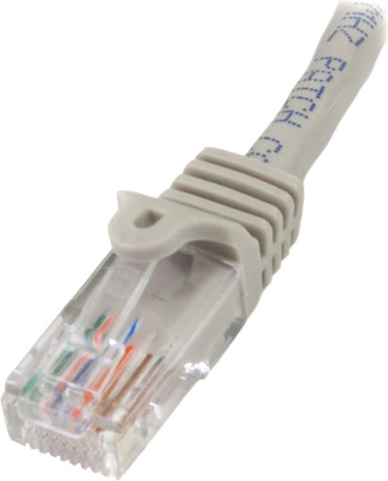 StarTech U/UTP Cat.5e Ethernet Network Cable 15m Gray 1pcs