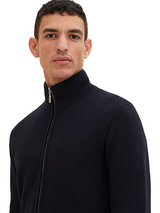 Ανδρική Ζακέτα Navy Μπλε