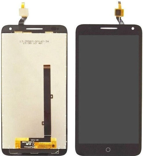 Alcatel Οθόνη με Μηχανισμό Αφής για (Μαύρο)