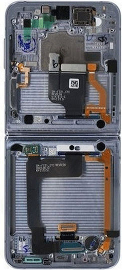 Samsung Screen with Touch Mechanism for Galaxy Z Flip4 (Blue)