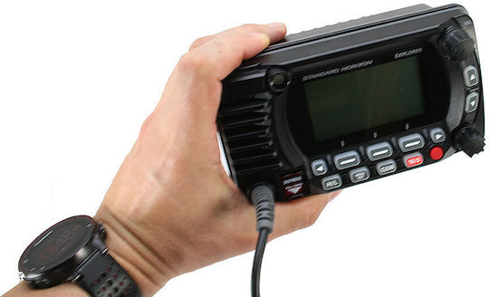 Standard Horizon GX1850GPS Безжичен Трансивър VHF Marine 25W с Монохромен Екран В Черен Цвят