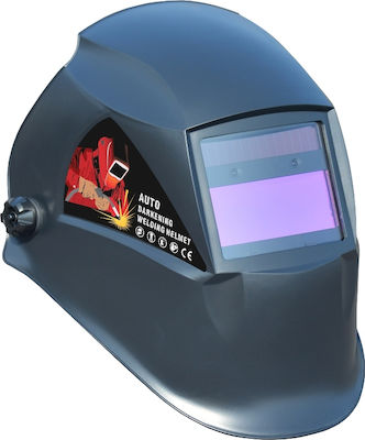 Tyno TN08.01+ADF8600 Welding Helmet with 94x37mm Visual Field Black