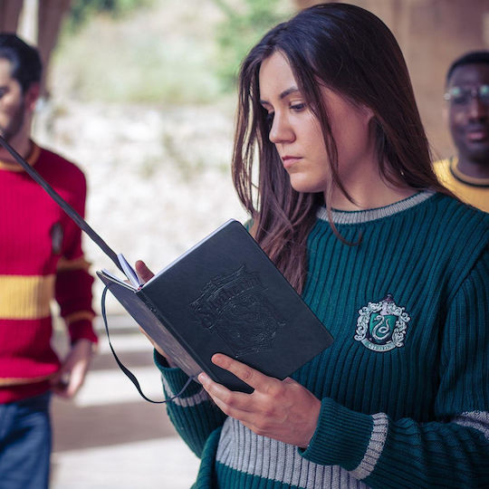 Cerda Harry Potter Σημειωματάριο A5 με Λάστιχο Πράσινο