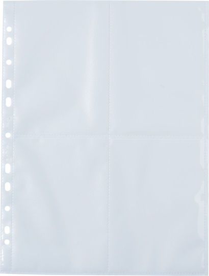 Herma Plastic Sleeves for for Photos Α6 with Holes 10pcs Fotophan 10x15cm