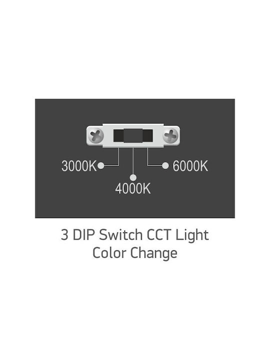 Spot Light Μονό LED Ρυθμιζόμενο Λευκό Σποτ σε Κόκκινο Χρώμα