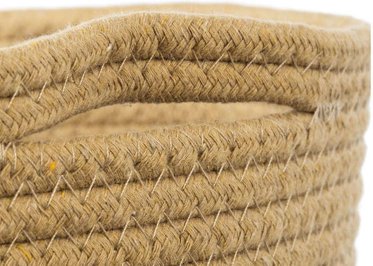 GloboStar Hydra Planter Fabric Beige with Stand 25x25x25cm.