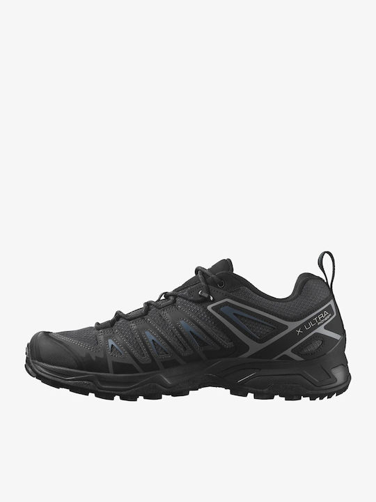 Salomon X Ultra Pioneer Aero Men's Black Hiking Shoes