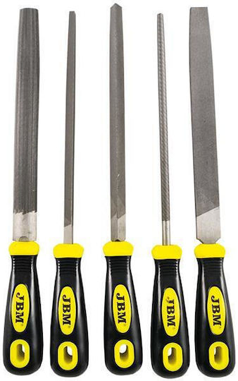 JBM 51853 Set of Files with Handle 5pcs