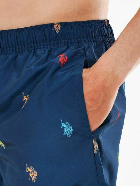 Coty Men's Swimwear Blue Shorts with Prints