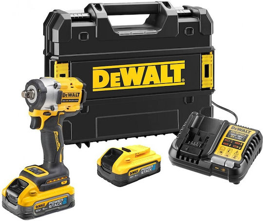 DEWALT DCF921H2T Impact Wrench Battery 18V 2x5Ah with Socket 1/2"