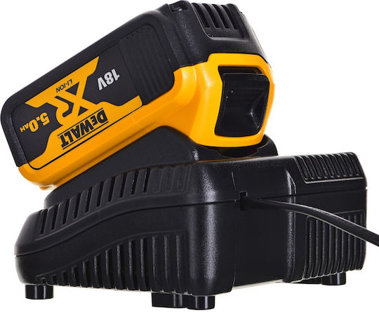 Dewalt XR High Torque Brushless Impact Wrench Battery 18V 2x5Ah with Socket 1/2"