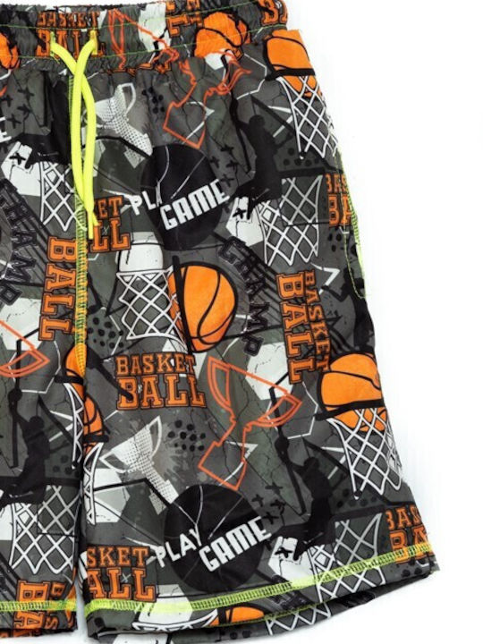 Tortue Basket Kids Swimwear Swim Shorts Khaki Tortue Basket Kids Swimwear Swim Shorts Khaki