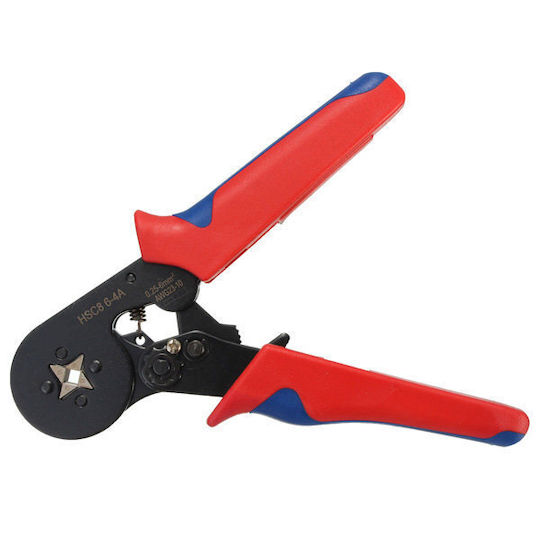 HSC8 6-4A Self-Adjusting Crimping Pliers Cross-Section Range 0.25 - 10mm² Length 180mm