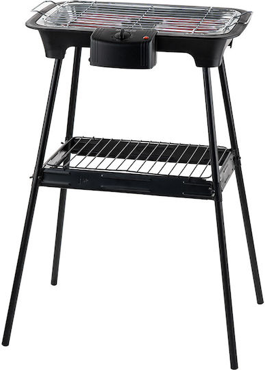 Muhler With Legs Electric Grill Grill 2000W with Adjustable Thermostat 37cmx21cmcm