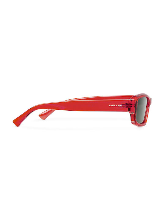 Meller Barack Unisex Γυαλιά Ηλίου με Κοκκάλινο Σκελετό Scarlet Olive BC-SCARLETOLI