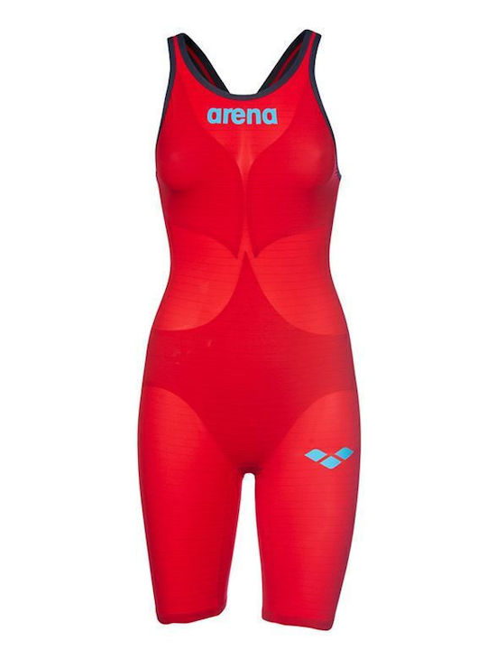 Arena Powerskin Carbon Air² 001128-45 Women's One Piece Competition Swimsuit Red
