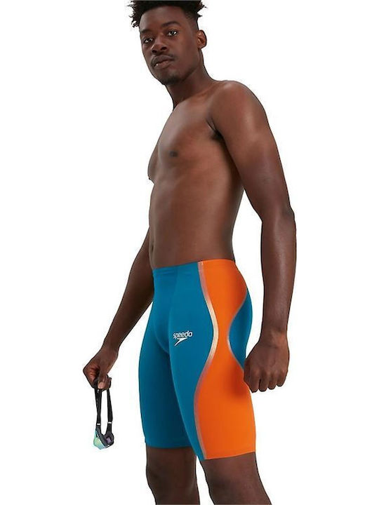 Speedo Fastskin LZR Pure Intent 11976G608 Мъжки Състезателен Заглушител Бански за плуване Син