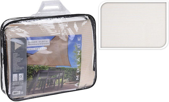 Sonnensegel Dreieck Panorama Beige 3.6m