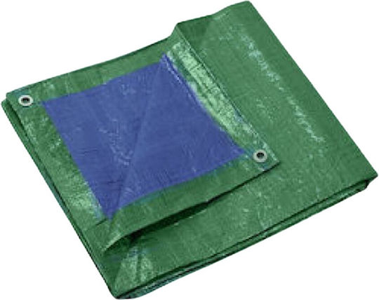 Krausmann Waterproof Tarpaulin 140gr/m² 5x6m. Light Type Green
