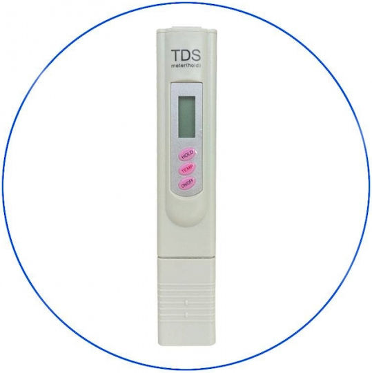 Aqua Filter TDS-3 Μετρητής Ποιότητας Νερού με Δυνατότητα Μέτρησης TDS | EC | Θερμοκρασίας
