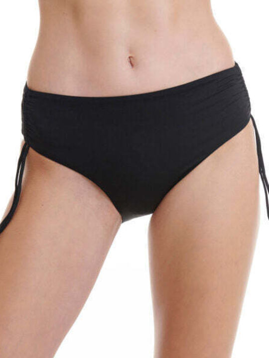 Bikini Slip with Ties Black