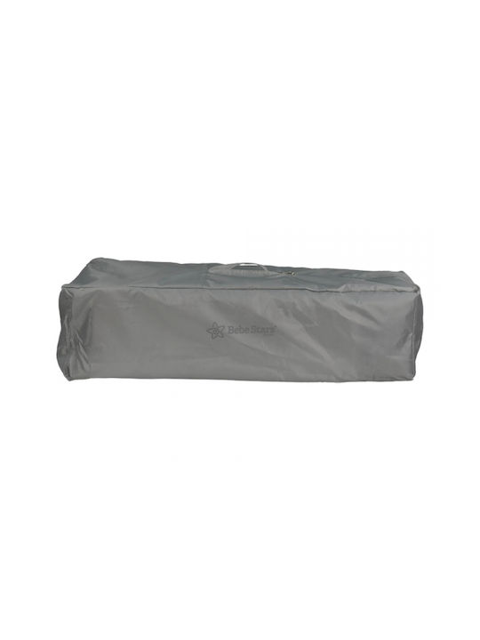 Bebe Stars Journey Elephant Playpen with Mattress Gray 125x65cm