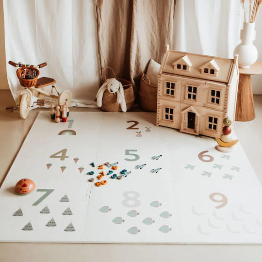 Play&go Kids Educational Floor Puzzle with Numbers 9pcs