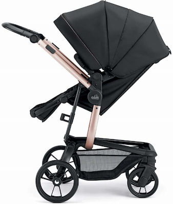 Cam Taski Sport Verstellbar 3 in 1 Baby Kinderwagen Geeignet für Neugeborene Schwarz 10.6kg