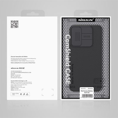 Nillkin Camshield Back Cover Plastic 2mm Black (Galaxy A34)