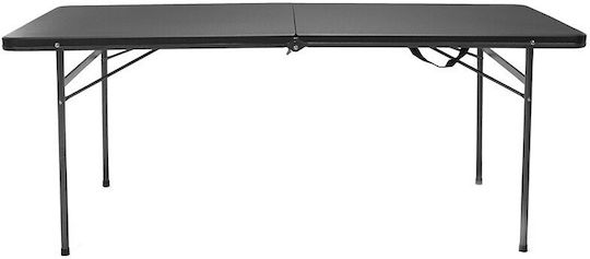 OZtrail Τραπέζι Ατσάλινο για Camping Πτυσσόμενο 183x76x73cm Μαύρο