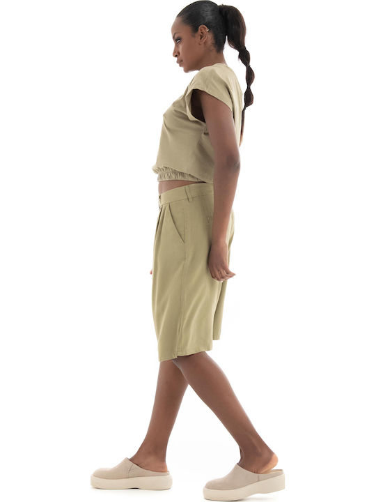 Women's Bermuda Shorts Olive