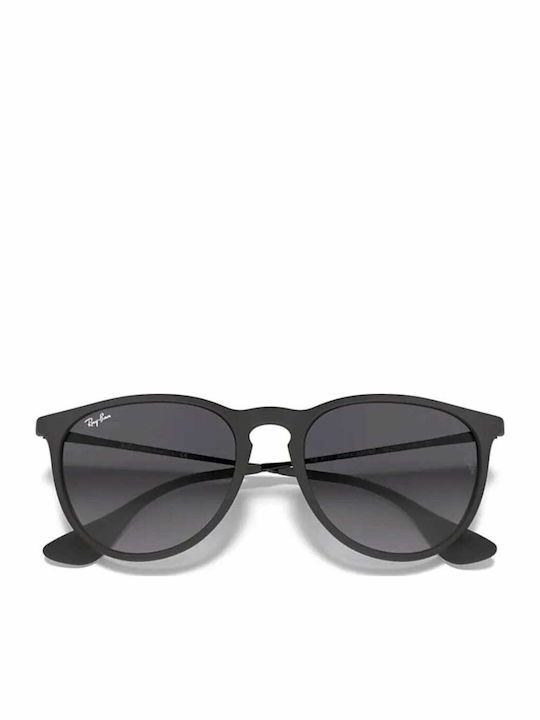 Ray Ban Erika Дамски Слънчеви Очилa с Черна Рамка и Черни Преливащи Лещи RB4171 622/8G
